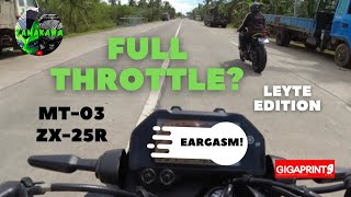 ZX-25R & MT-03 HIGH SPEED | FLYBY| FATHER & SON | LEYTE,PHILIPPINES 🇵🇭