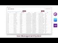 User Management System | C# .NET &amp; SQL Database | View, Search &amp; Filter User | Step-by-Step Tutorial