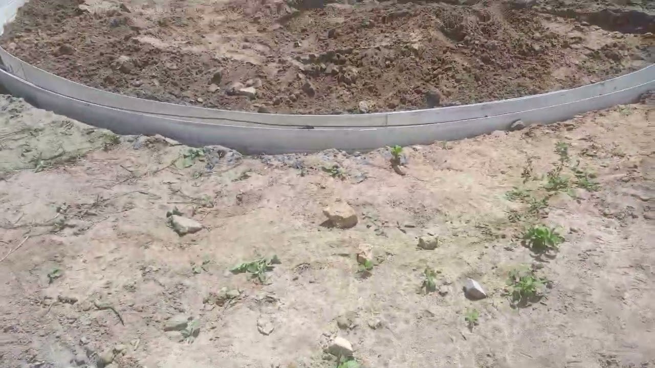 Como fazer  um radier de um tanque de 30.000 l com economia de material