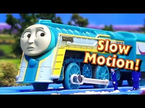 Cautious Connor | Connor has an accident! Slow Motion Thomas & Friends Season 20 Scene Remake