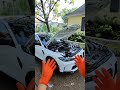 Pov: Detailing a BMW M3 Comp🧼  #satisfying #asmr #diy #cleaning #cleancar #detailing