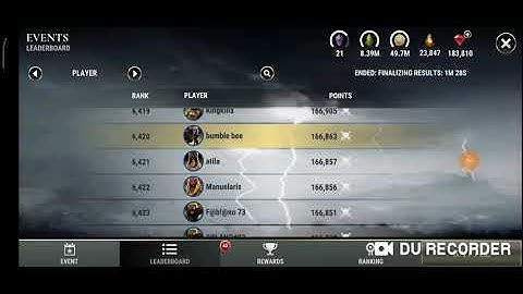Dawn of titans - assault event top 50 score