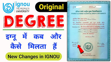 How to Get Original Degree, Marksheet, Migration & Provisional Certificate From IGNOU | All Details