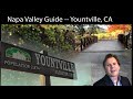 Napa Valley Guide - Yountville CA - foodie bucket list destination with fun outdoors