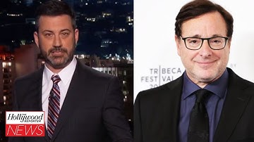 Jimmy Kimmel Gets Emotional While Remembering His Friend Bob Saget | THR News
