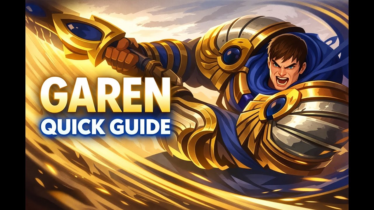 Краткое руководство по Гарену - DEMACIAA