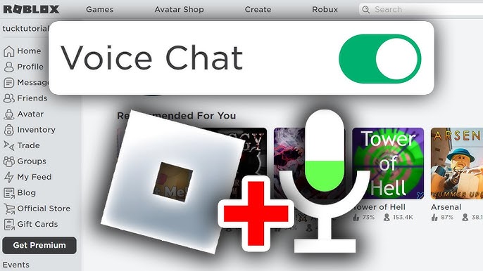 How to get face tracking on Roblox without verifying your age but you have  voice chat｜TikTok Search