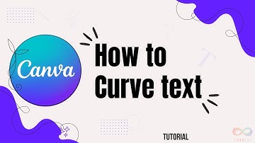 How to curve text on Canva