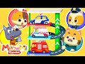 Vamos a Colorear los Coches de Juguete | Más Canciones Infantiles | MeowMi Family Show Español