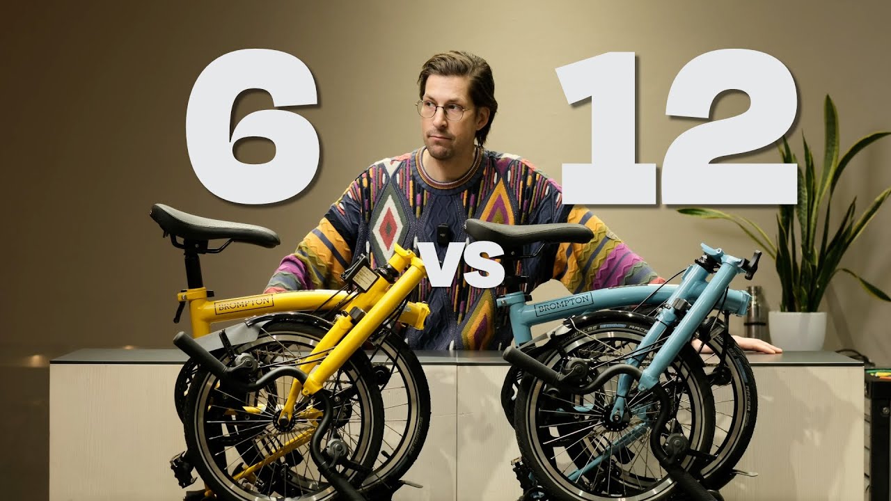 Brompton C Line 6 vs. 12 Gang – Alle Unterschiede einfach erklärt!C Line 6 vs 12