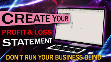 How to create a Profit & Loss Statement USING Excel (Don’t Run Your Business Blind!)