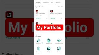 mutual fund today portfolio #sip #shorts #trading #treader #mutualfunds #investing #portfolio
