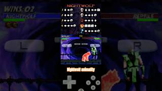 Nightwolf Animality Ultimate Mk3 Nintendo Ds