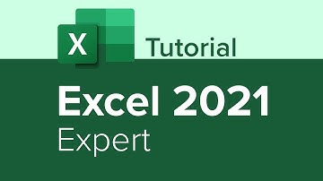 Excel 2021 Expert Tutorial