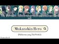 22/7 - Mukanshin Hero (無関心ヒーロー) Color Coded Lirik Malay sub