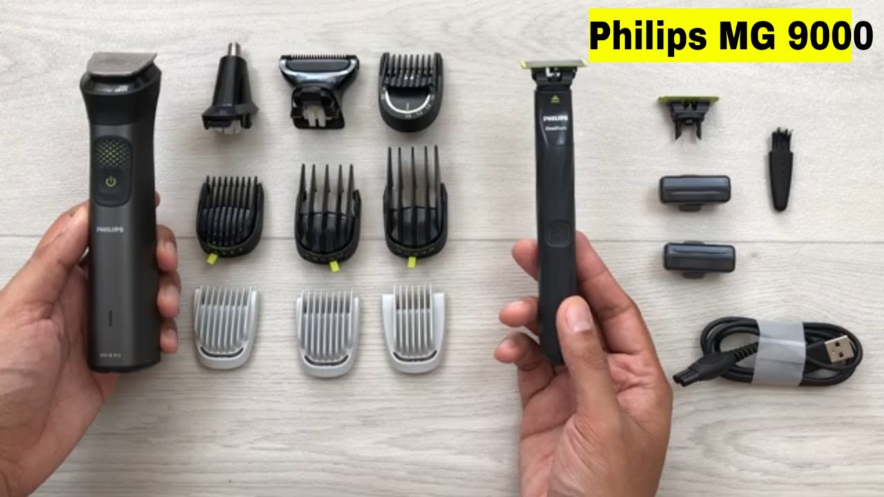 Philips MG9550/15 - Multigroom 9000 Trimmer + OneBlade - Testing & Review