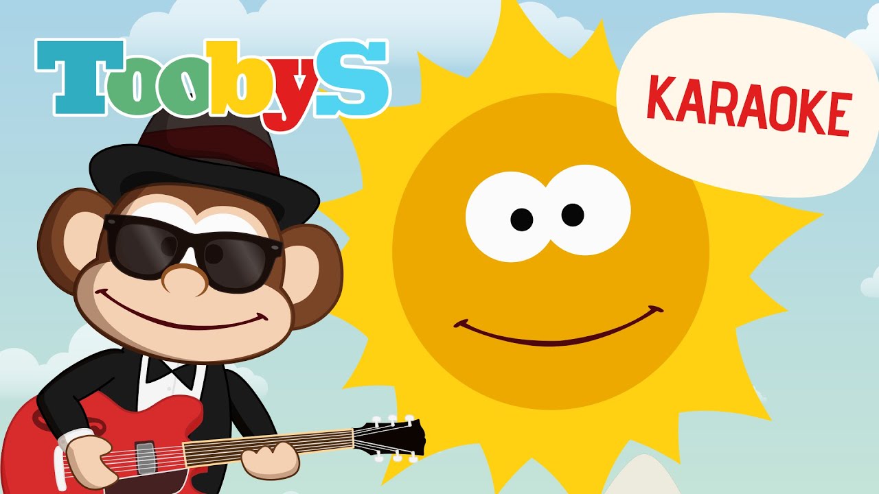 El Sol Canciones Infantiles con letra Toobys Karaoke YouTube