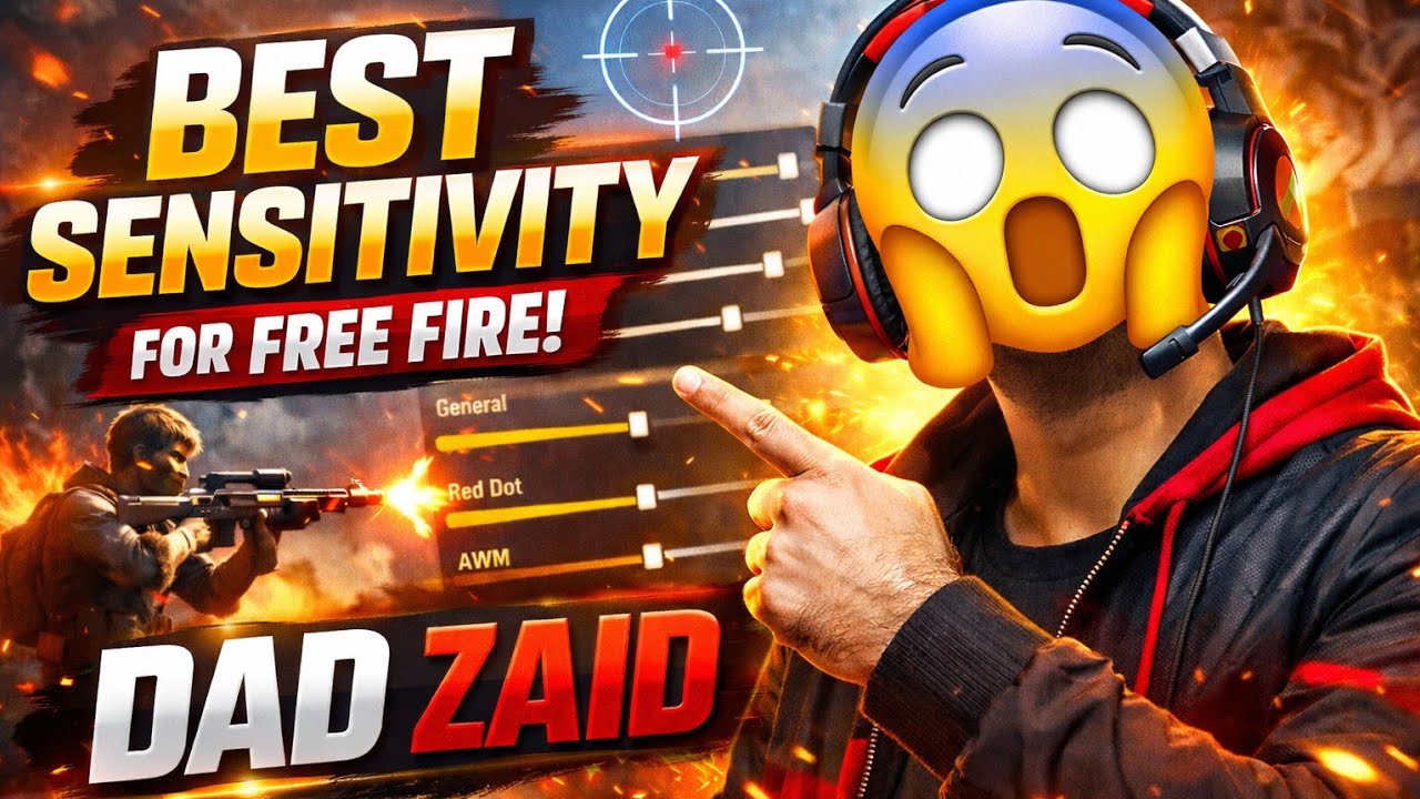 BEST SENSITIVITY ONLY FOR ANDROID USERS FF BEST SENCI 2026 || FREE FIRE MAX