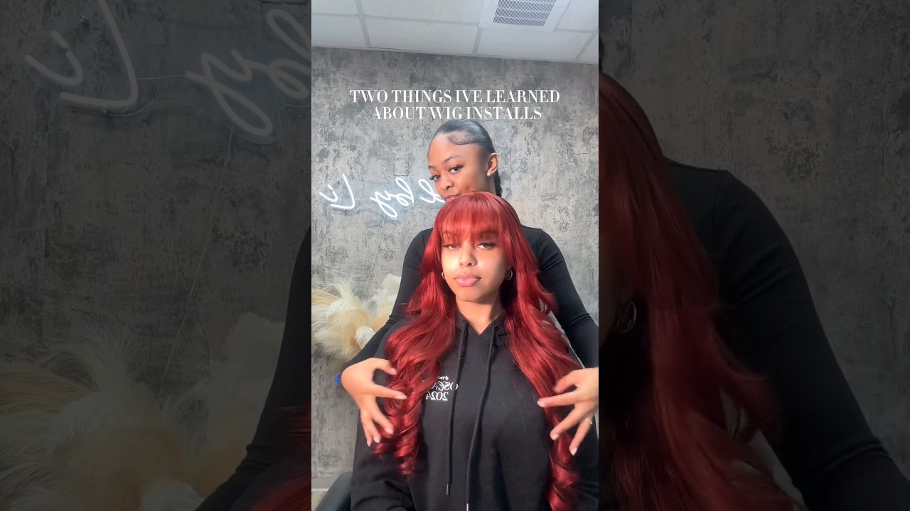 Reviving the curls after a wig install...  