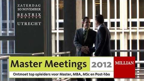 MasterMeetings 10 November
