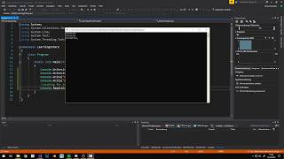 Learning C# | Input lesen und schreiben mit Write- und ReadLine | Visual C#
