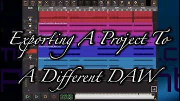 Audio Evolution Mobile - Exporting A Project To A Different DAW