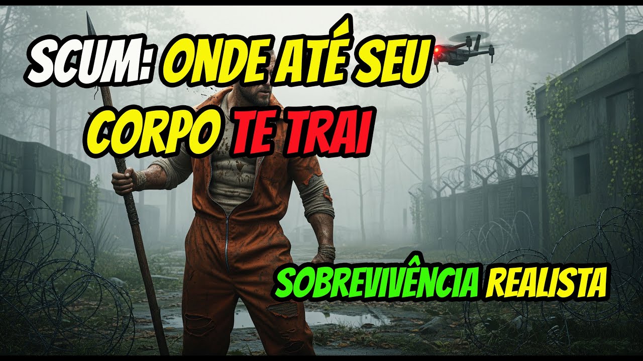 SCUM é brutal, realista e insano – Veja o review completo!