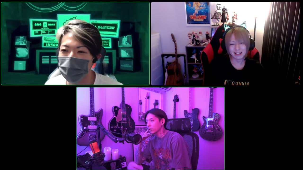 うたひろ師範、がくちゃんと雑談！