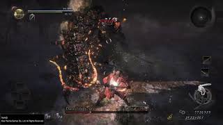 Nioh: Level 1 NG+4 Date Shigezane
Really fun fight, though with this boss being more mix-up oriented its kinda hard to tell when its safe to use some skills or if youre going to risk the attempt in doing so. Overall for this fight its kinda easy to accidentally toss yourself back into his attack strings if youre not paying enough attention, theres probably too many times where I didnt space things out enough and just went right back into his swings. With this all said and done I think this ended up okay, but theres definitely a few awkward spots here and there. Cant really think of anything else to note, this is probably obvious based on the weapons used but this isnt an optimized fight by any means, just felt like playing around with the Kusa and Odachi here. lol Nioh: Level 1 NG+4 Date Shigezane