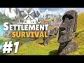 Welcome to Easter Island! - Settlement Survival Challenge (Part 1)