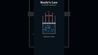 Why Gas Shrinks Under Pressure 🤯 Boyle’s Law Animation #physcis #short #fyp #boyleslaw