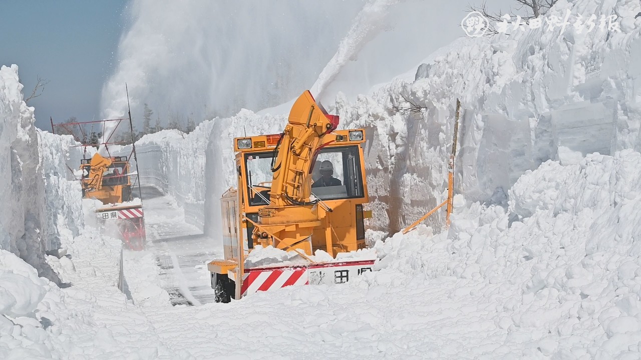 Snow walls exceed 6 meters; snow removal progresses on the