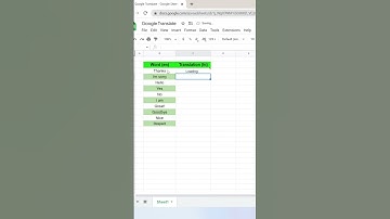 Google translate on excel sheet #excelformula #excel #shorts #exceltricks #ytshorts
