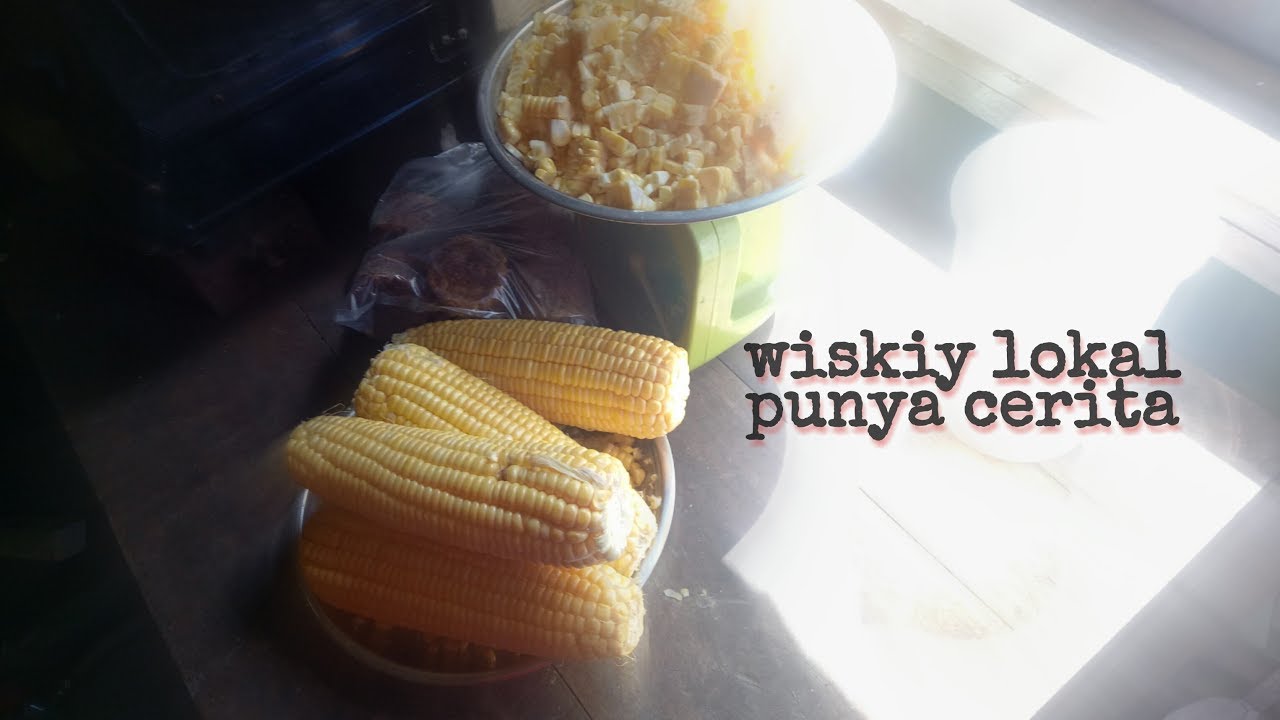 Proses mebuat wiskiy dengan bahan bahan lokal juga bisa