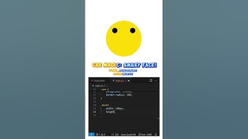 No Images! Just CSS Magic for a Smiley Face 😃