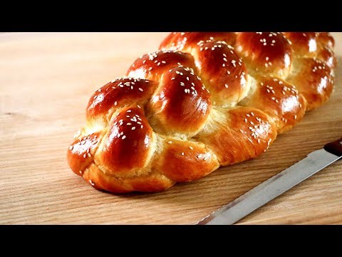 Jalá (challah) chernovitska - Pan dulce casero - YouTube