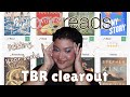 CLEARING OUT MY ENTIRE GOODREADS TBR | (1600+ Books) digital spring cleaning 🗑️