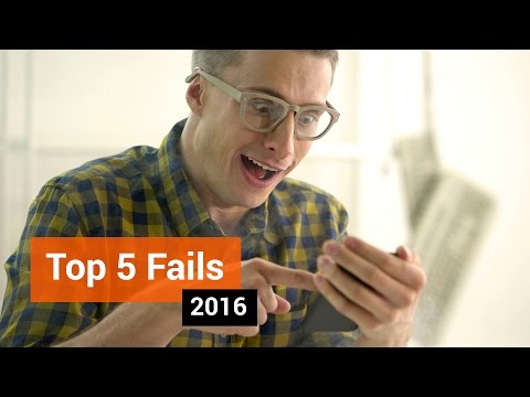 Top 5 epic fails! Niewypały 2016 roku