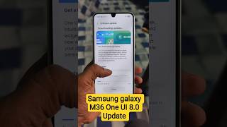 Samsung M36 get's One UI 8.0 Official Update #samsung #oneui8 #2026 #shorts #update #viral