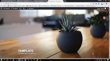 Установка WordPress на локальный сервер