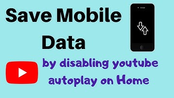 How to Turn off Video Autoplay on Homepage in Youtube App