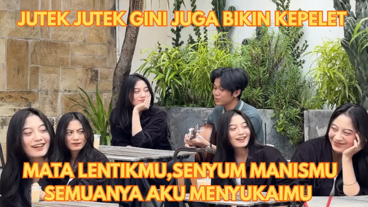 GAMAU SENYUM SENDIRI, BANTUIN!!!