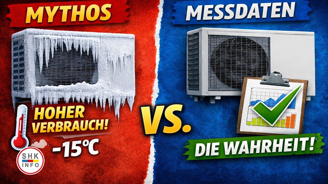 Der Abtau-Mythos: Braucht die Wärmepumpe wirklich Extra-Leistung?