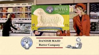 Danish Maid's Easter Butter Lamb Ad