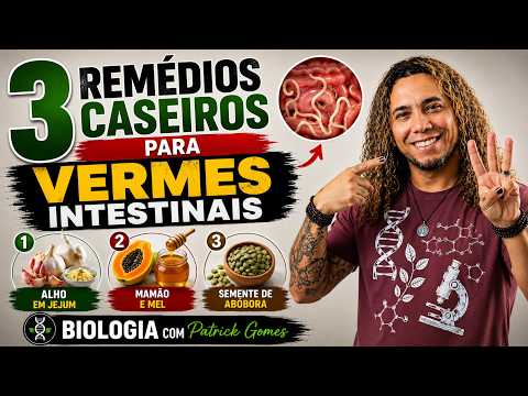 3 Remédios Caseiros para Vermes Intestinais