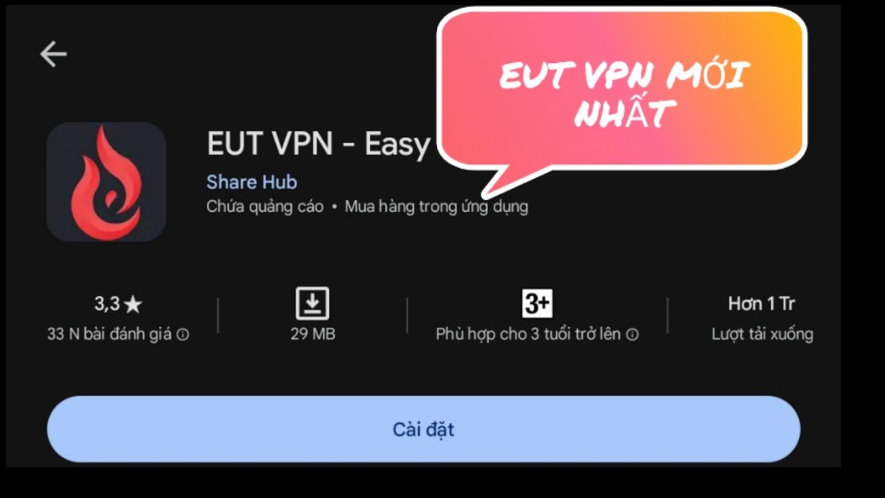 Hướng Dẫn Hack 4G EUT VPN Mới Nhất Bấm Vào