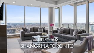 Ultimate Luxury Living Above Toronto: Inside Shangri-La Private Estate #5603 |