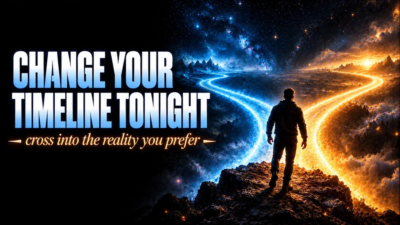 The Timeline Splits Tonight | Sleep Hypnosis to Cross Into the Reality You Prefer