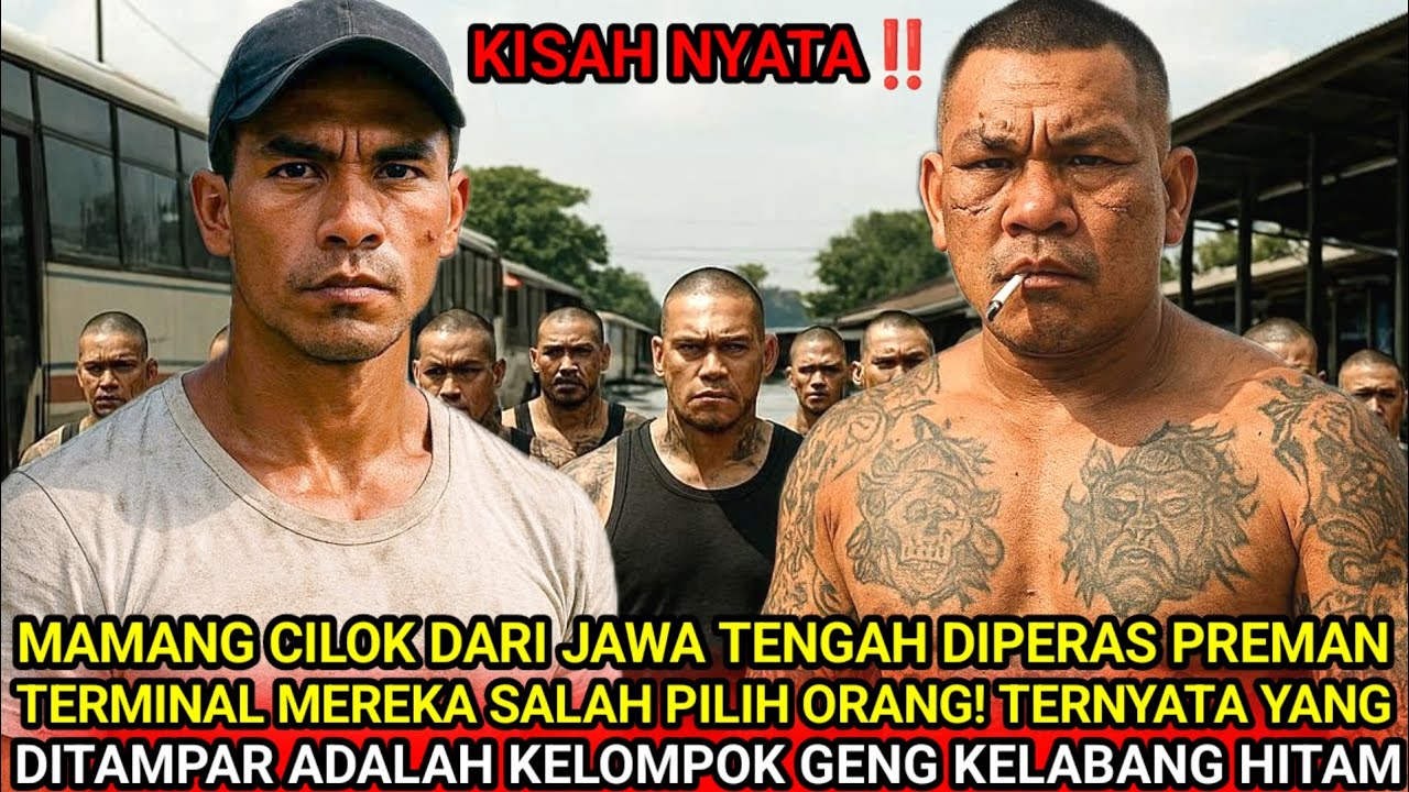 KISAH NYATA‼️PEDAGANG CILOK DIPERAS PREMAN TERMINAL TERNYATA RAJA KELABANG HITAM LEGENDARIS