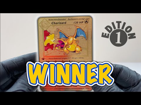 how to tell pokemon first edition cards Charizard Gold Star 100 101 (Graded) Case main image 0